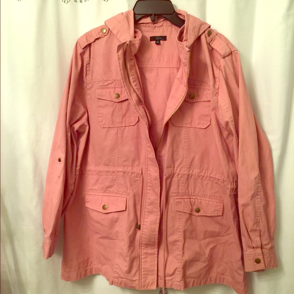 Salmon Pink Jacket
